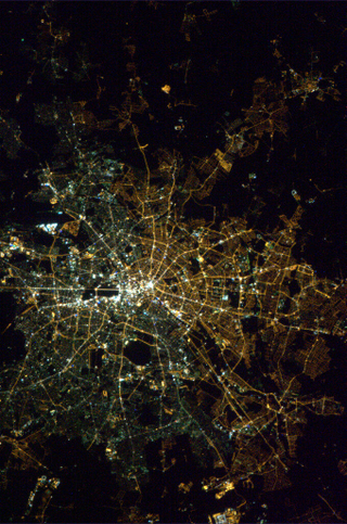 Illustration for article titled What do these nighttime satellite photos reveal about civilization?
